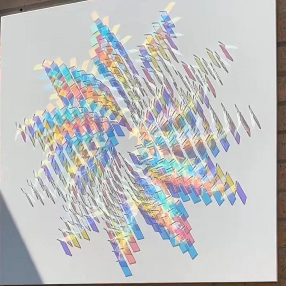 Light Art And Craft - Многослойные акриловые квадраты для светового искусства,