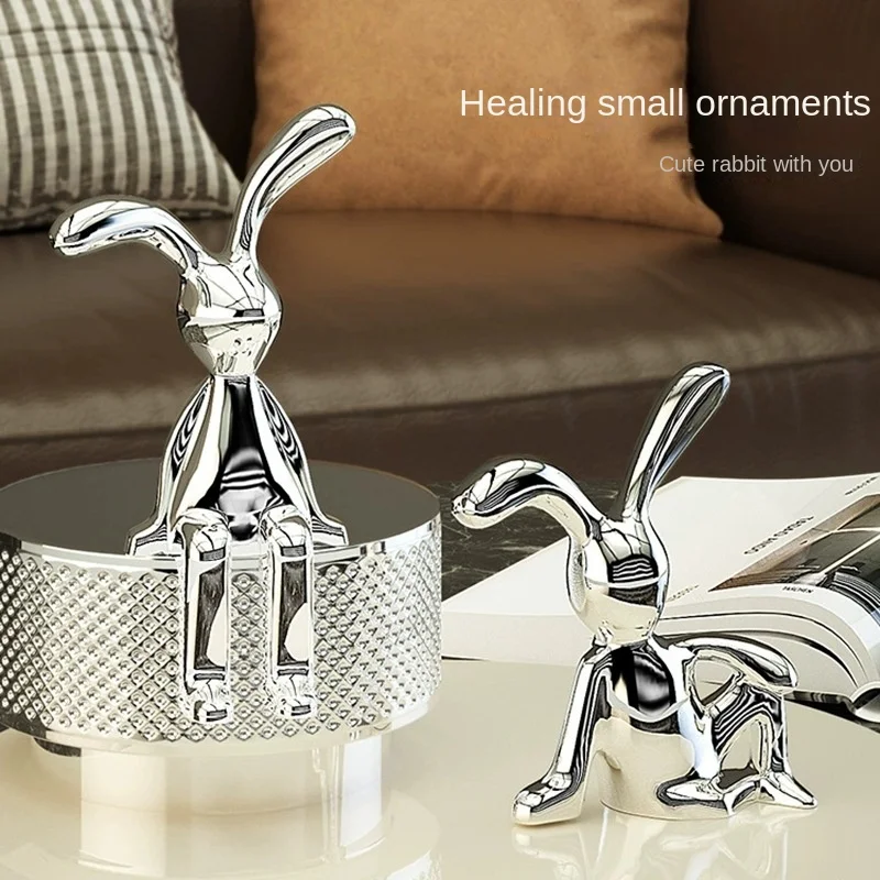 Art Craft Rabbit - [MGT] Европа оригинальный золотой серебряный кролик