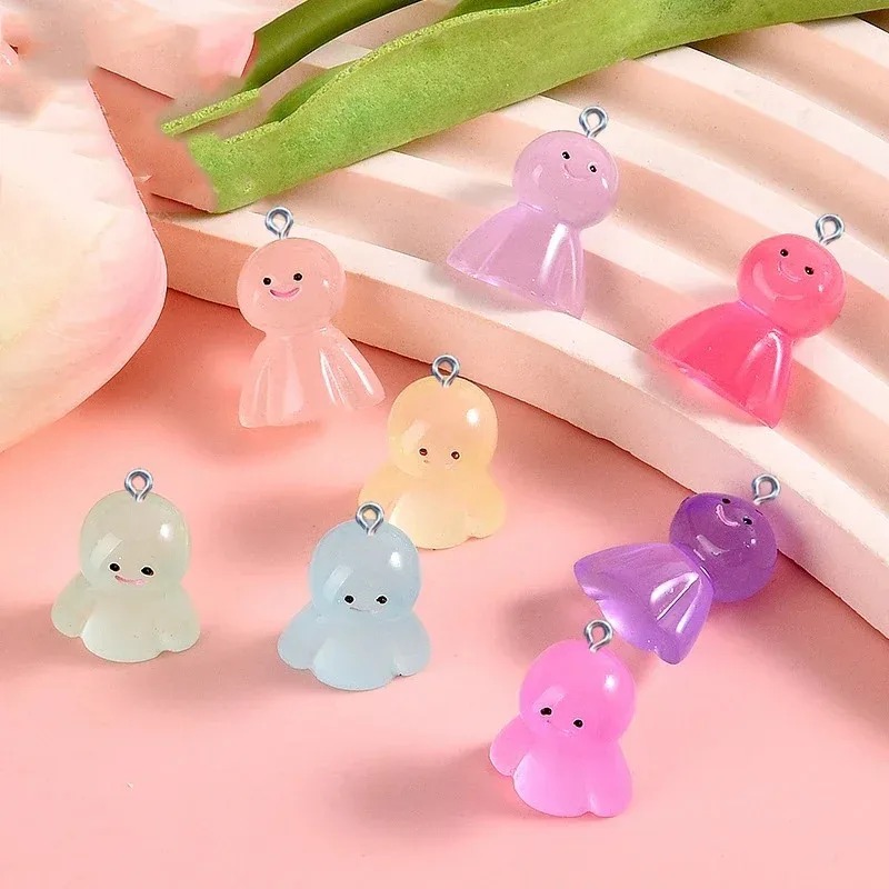 Art Craft Resin - 10 шт. светящиеся в темноте мультяшные