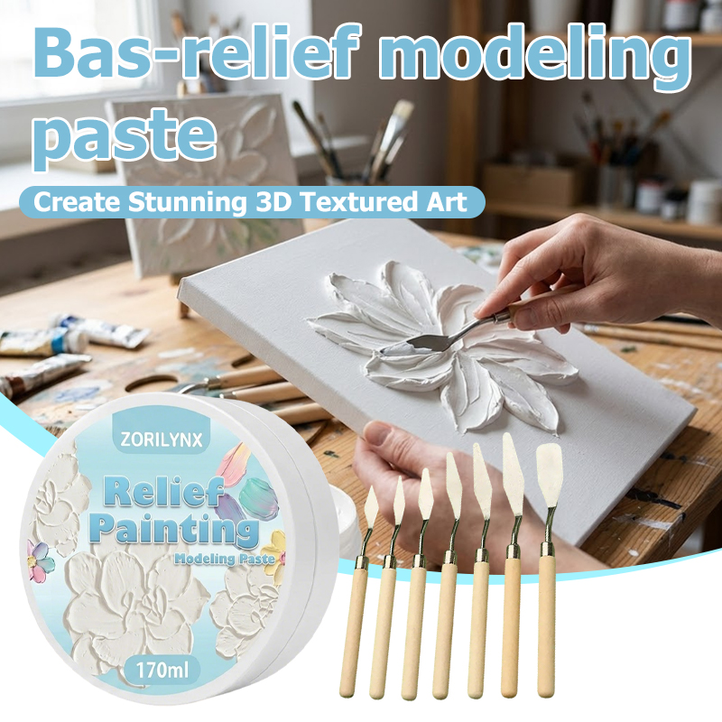 Painting Knife Palette - Набор паст для рельефной росписи и