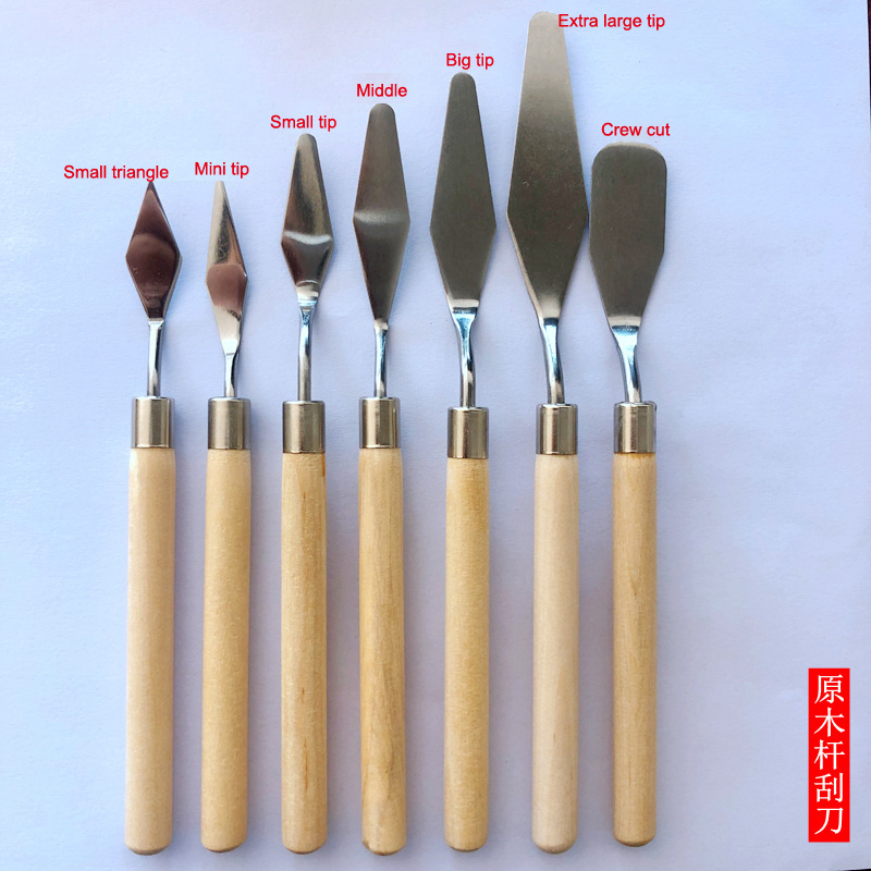 Painting Knife Palette - ★ ▲ Набор из 7 штук: