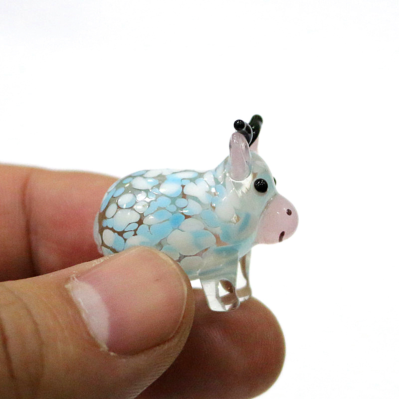 Art Craft New Year - Милое бычье украшение из стекла, сказочные