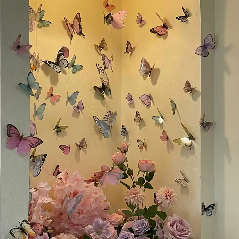 Art Craft New Year - 12 шт. 3D наклейки на стену
