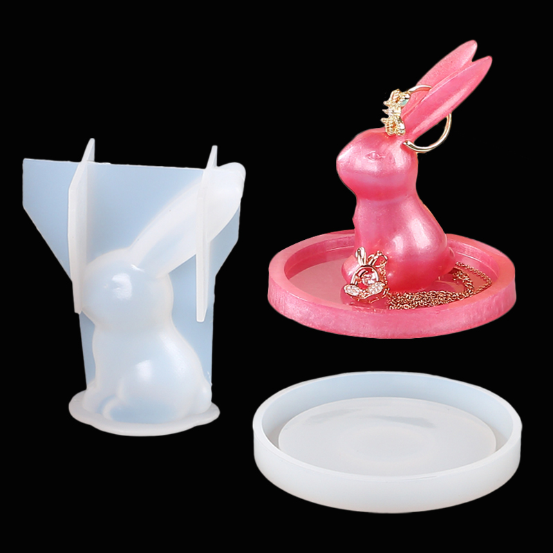 Art Craft Rabbit - 2 шт., 3D кролика кольцо держатель