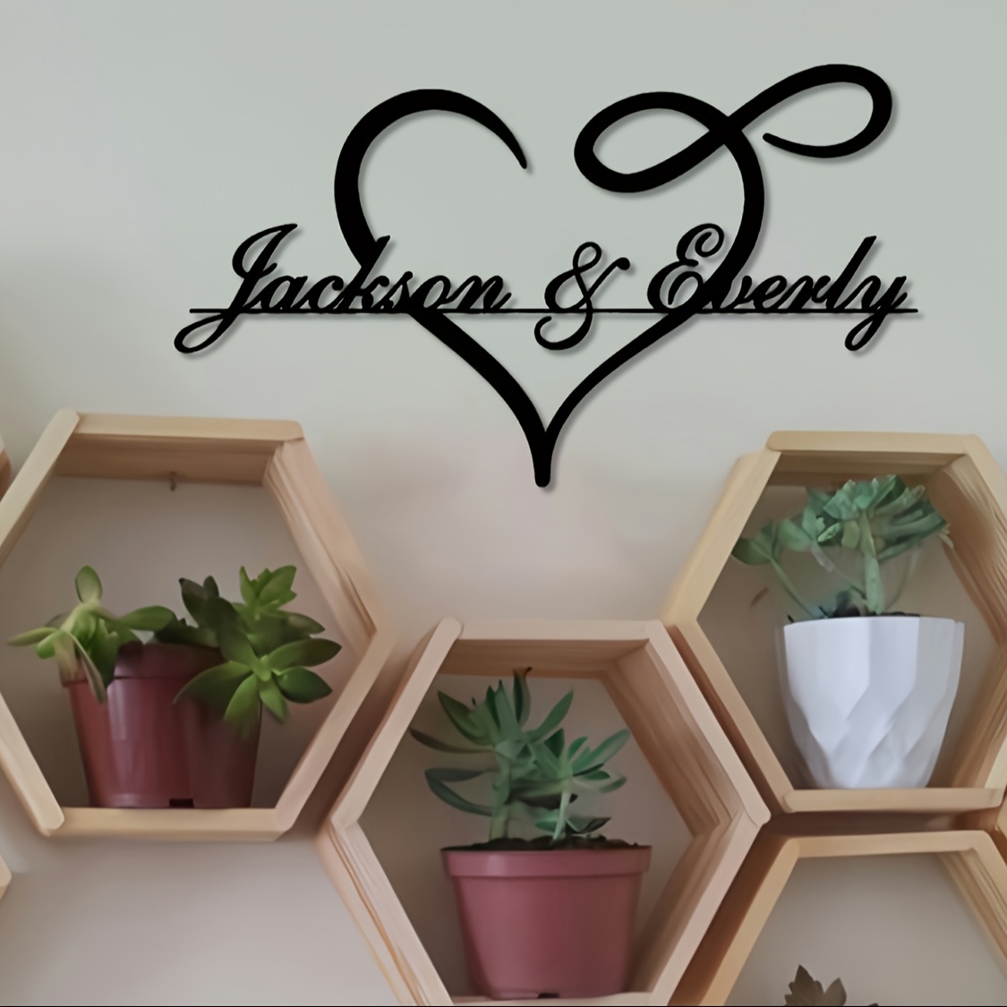 Art Craft Room Ideas - 1 шт. индивидуального металлического настенного декора