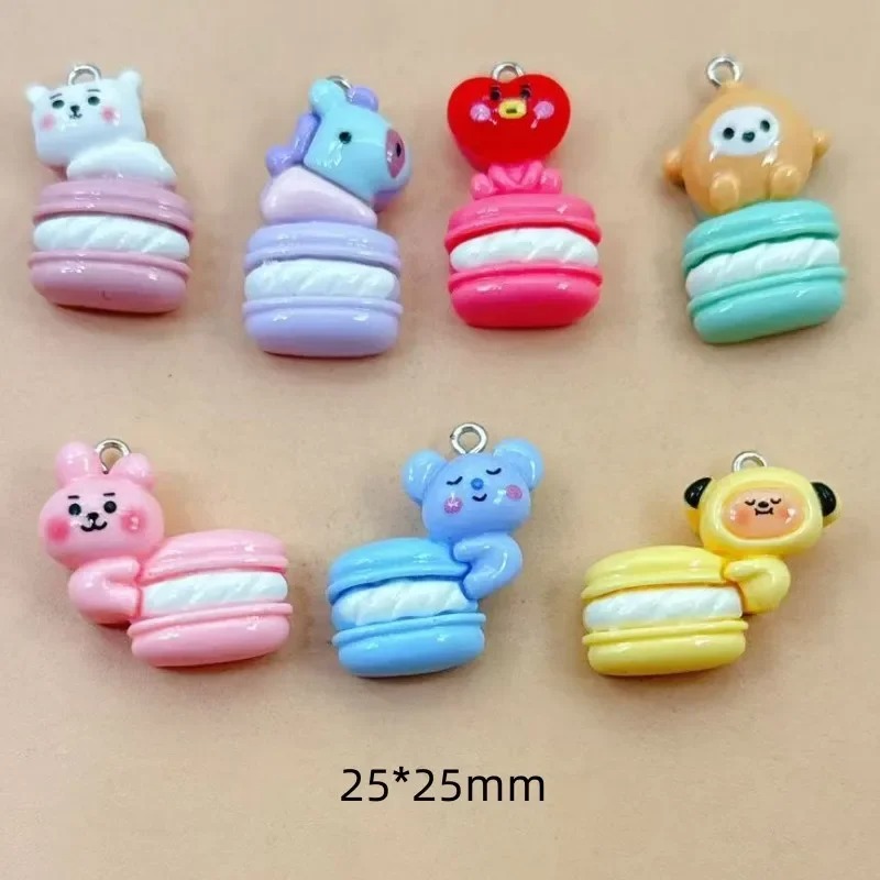 Art Craft Resin - 10 шт. разнообразных мультяшных подвесок из