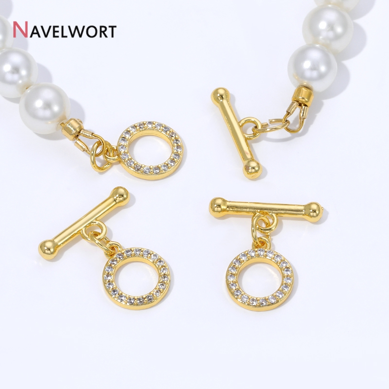 Art Craft Diy - Застежки-тогглы из латуни с позолотой 18K