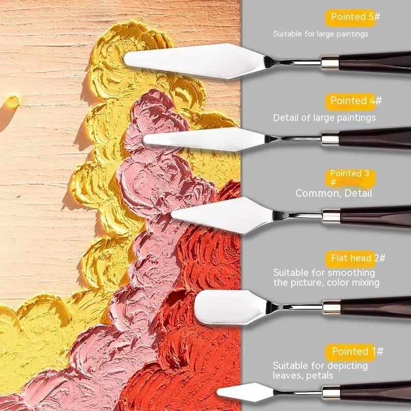 Скребок для масляной живописи, – обзор и цена Painting Knife Palette