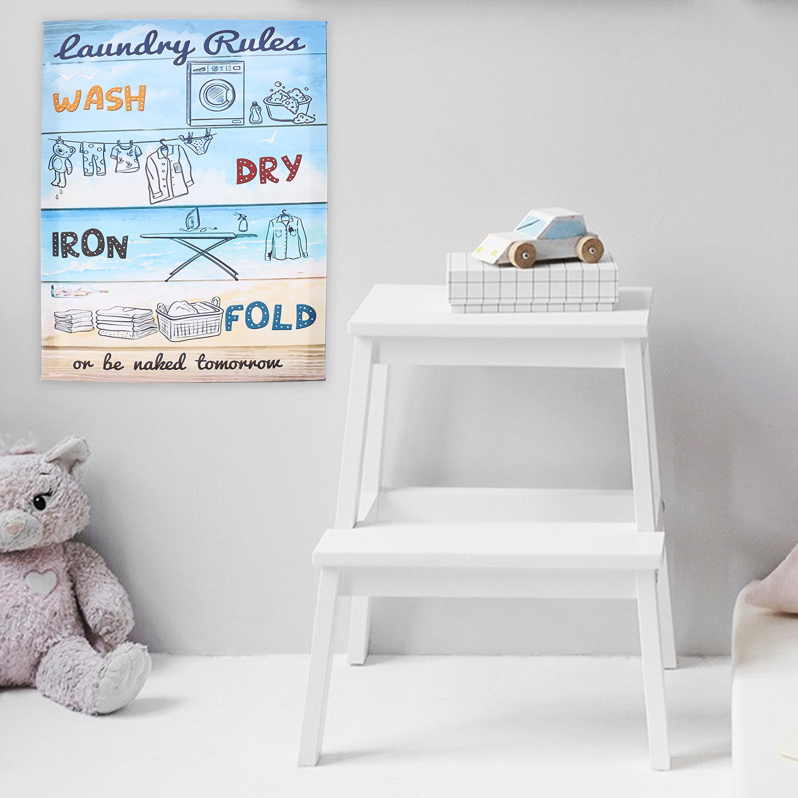 Настенное панно «Правила стирк – обзор и цена Art Craft Room Ideas