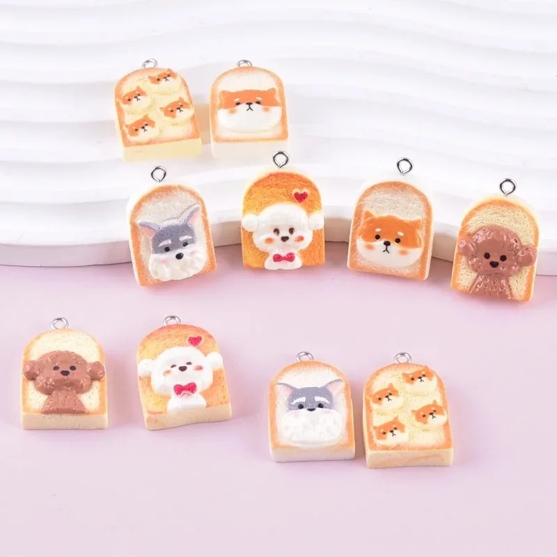 10 шт. милых подвесок из смолы – обзор и цена Art Craft Resin