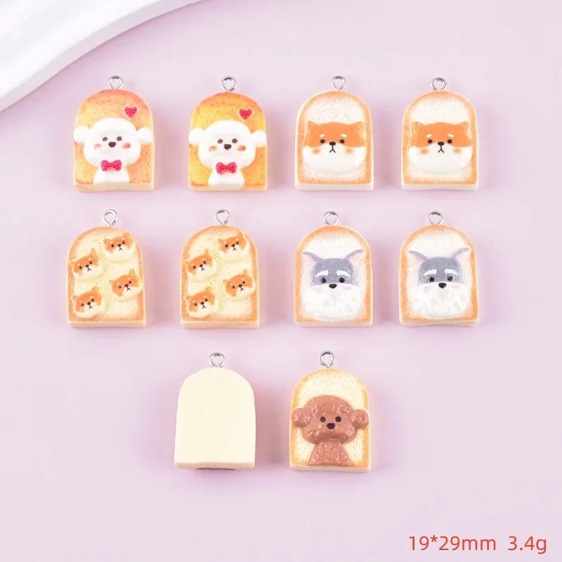 10 шт. милых подвесок из смолы – обзор и цена Art Craft Resin