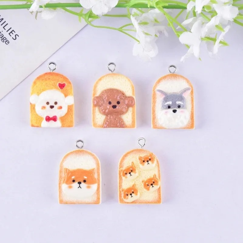 10 шт. милых подвесок из смолы – обзор и цена Art Craft Resin