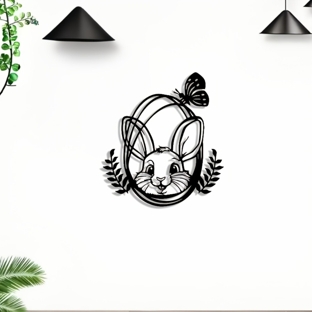 Металлическая настенная скульп – обзор и цена Art Craft Rabbit