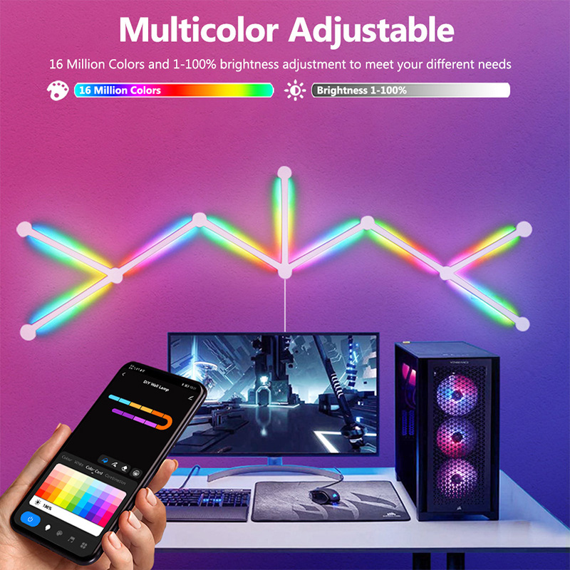 Умный настенный светильник RGB – обзор и цена Art Craft Games