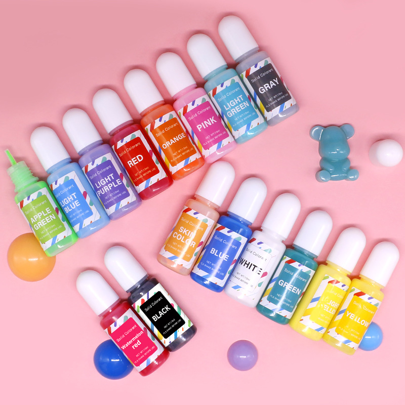 DIY Набор пигментов из эпоксид – обзор и цена Alcohol Ink Set