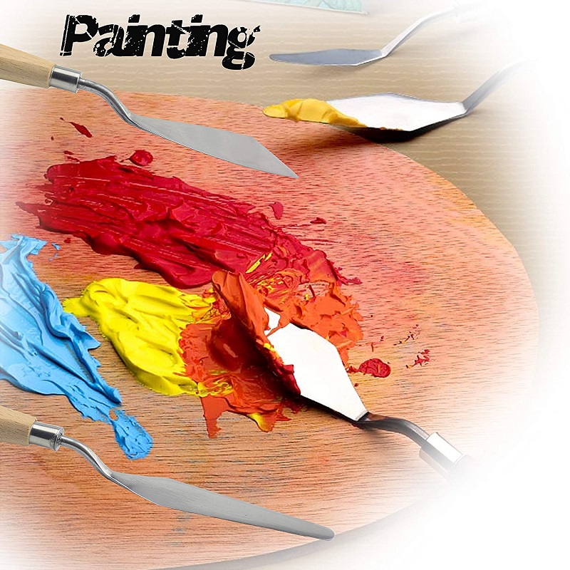 1-5 шт. большие ножи для масла – обзор и цена Painting Knife Palette