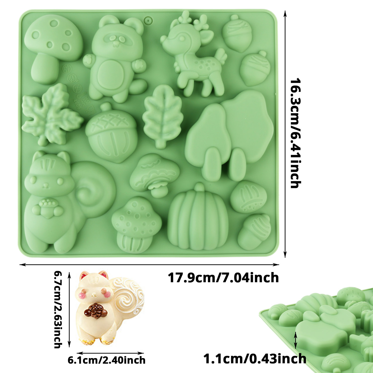Силиконовая форма для выпечки  – обзор и цена Art Craft Resin