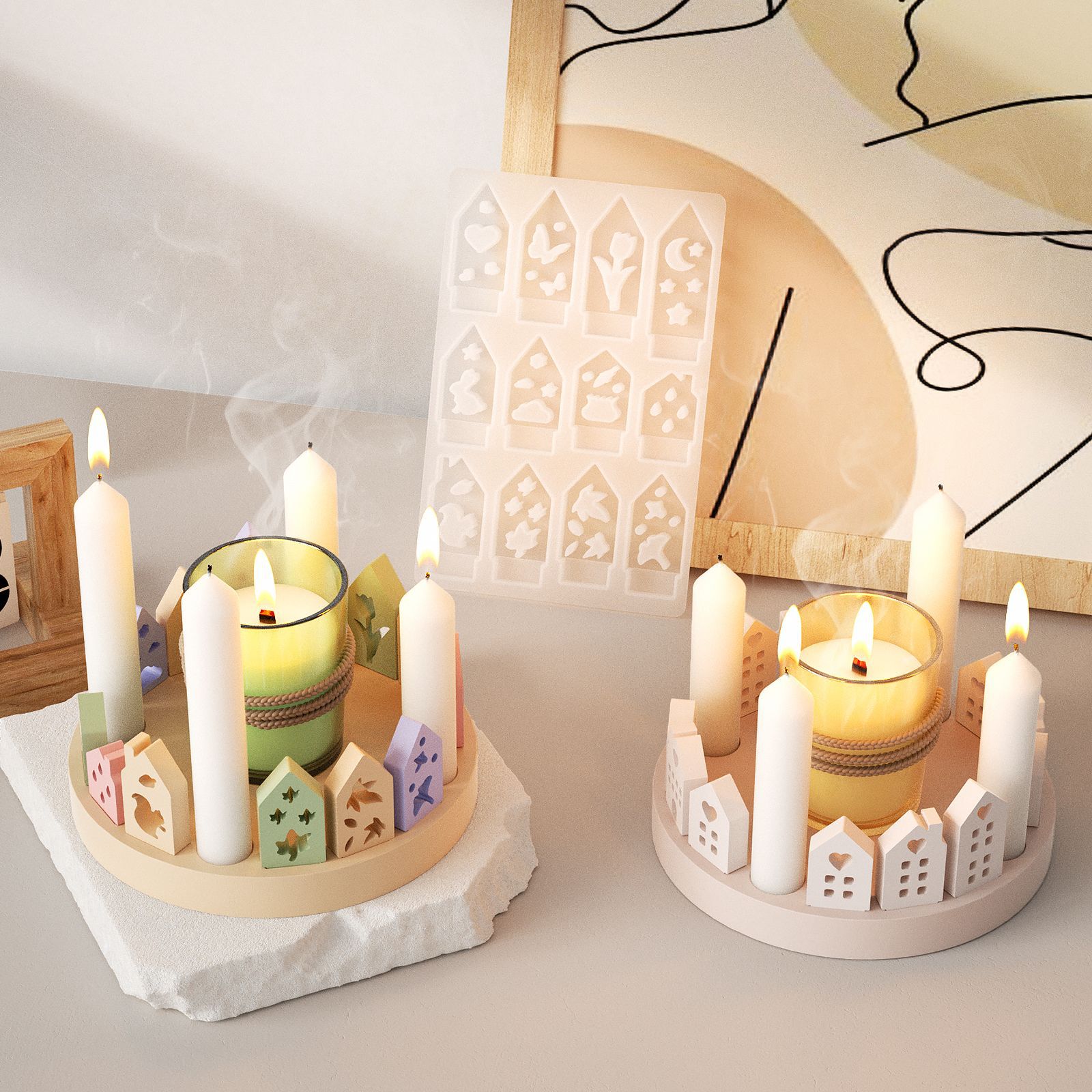 Полый дом, подсвечник в виде к – обзор и цена Art Craft Rabbit