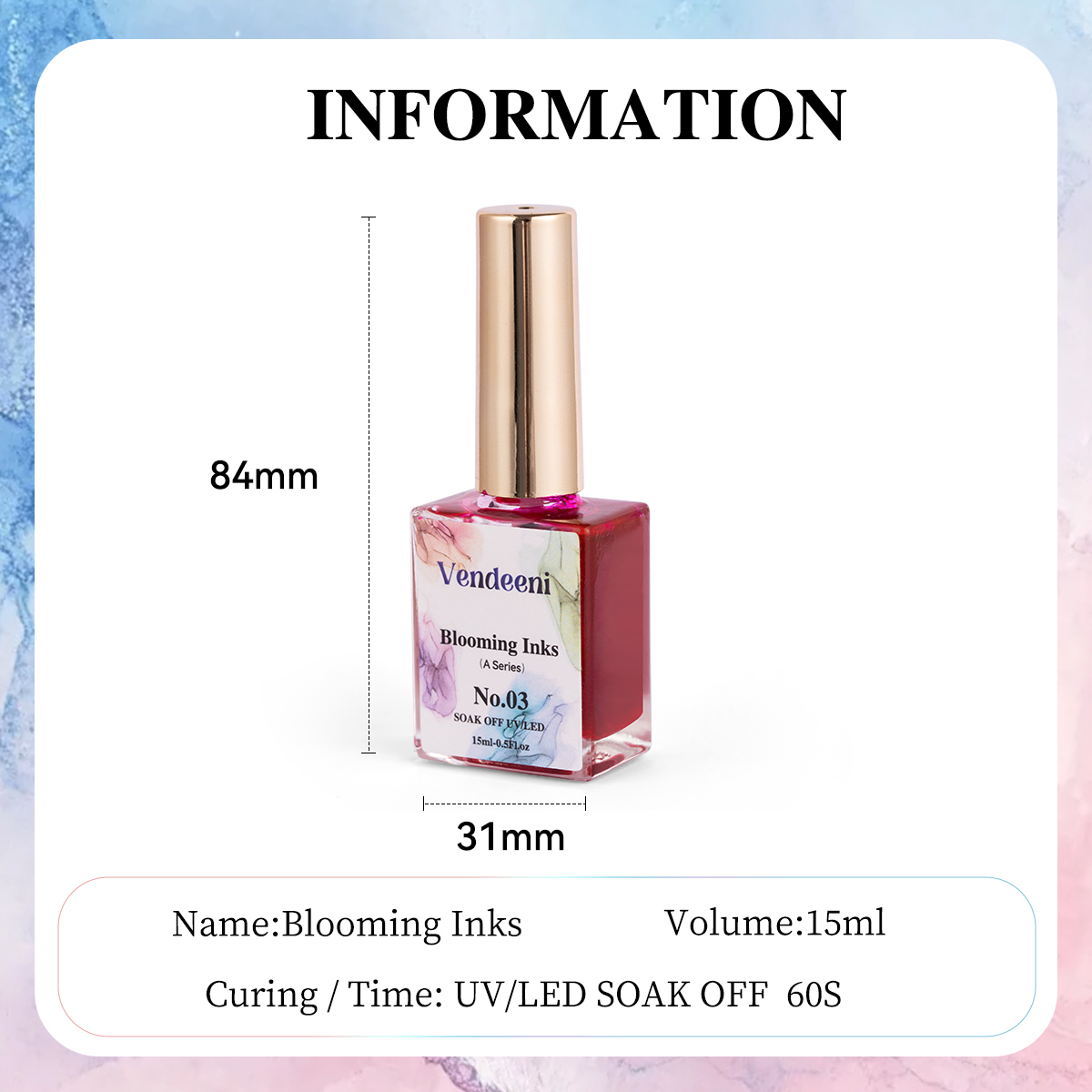 Vendeeni Professional Custom N – обзор и цена Alcohol Ink Set