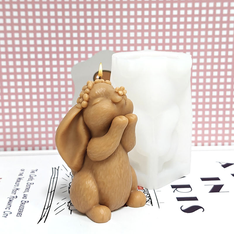 Силиконовая форма для свечей « – обзор и цена Art Craft Rabbit
