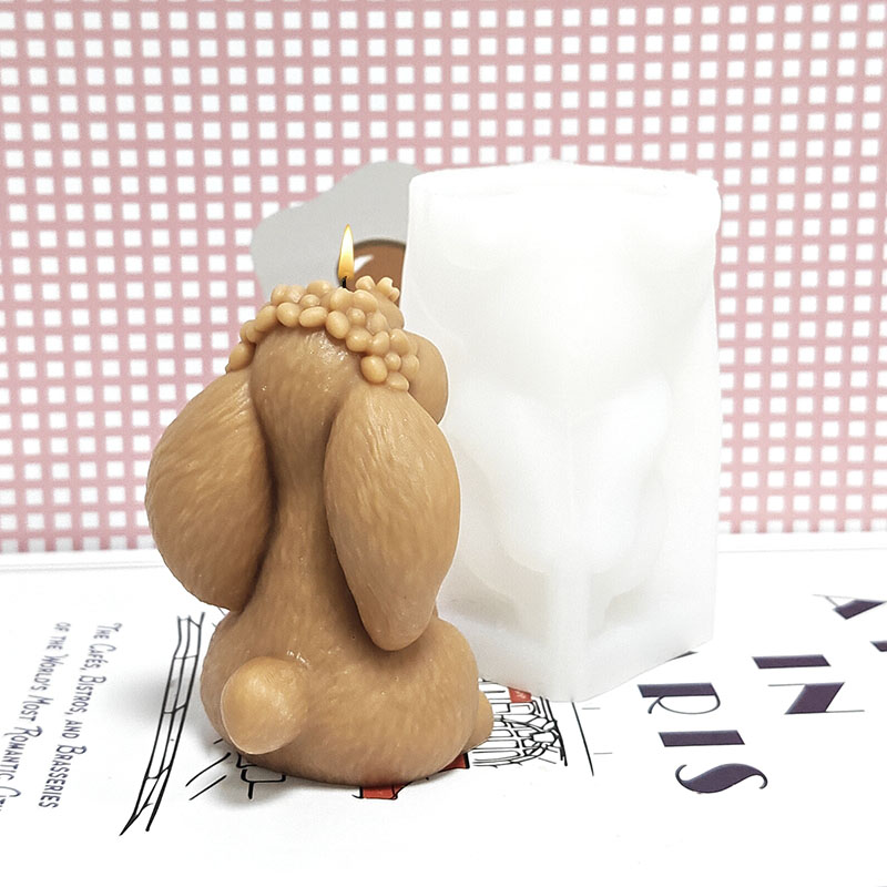 Силиконовая форма для свечей « – обзор и цена Art Craft Rabbit