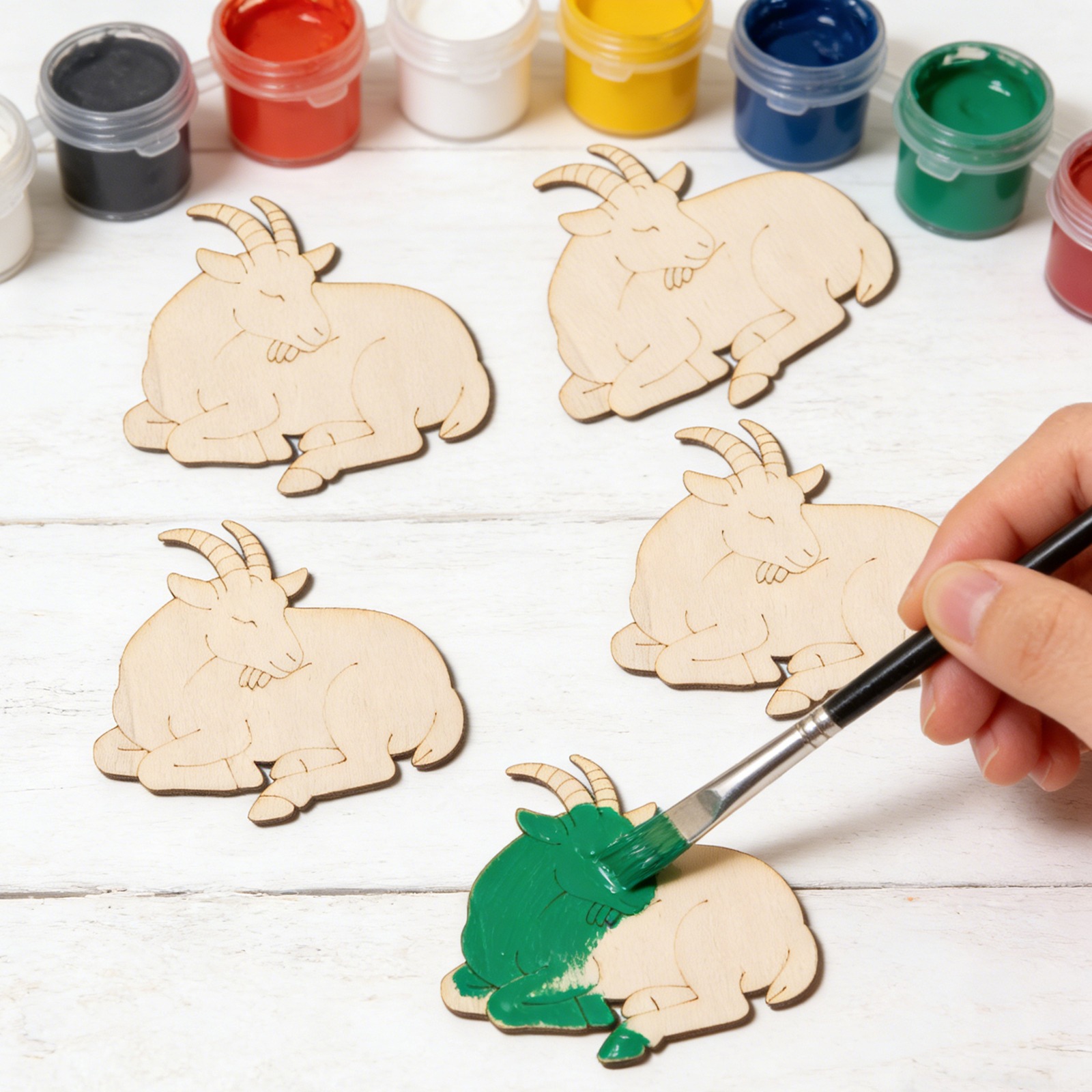 Набор из 10 деревянных заготов – обзор и цена Art Craft Diy