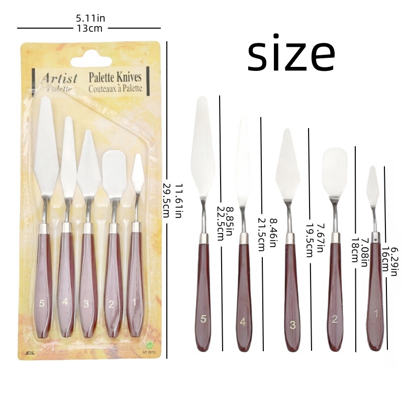 Художественные принадлежности: – обзор и цена Painting Knife Palette